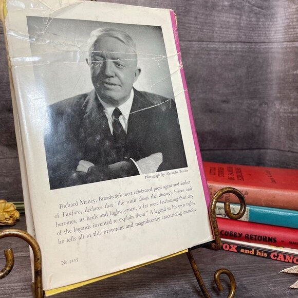 Vintage Hardcover Books | Behind The Scenes of Theatre | Celebrity Stories | Gol - Picture 8 of 9